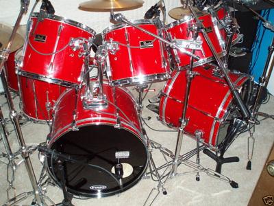 Early 90's Pearl Export Drum Kit