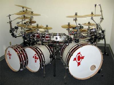 tandem bass drums